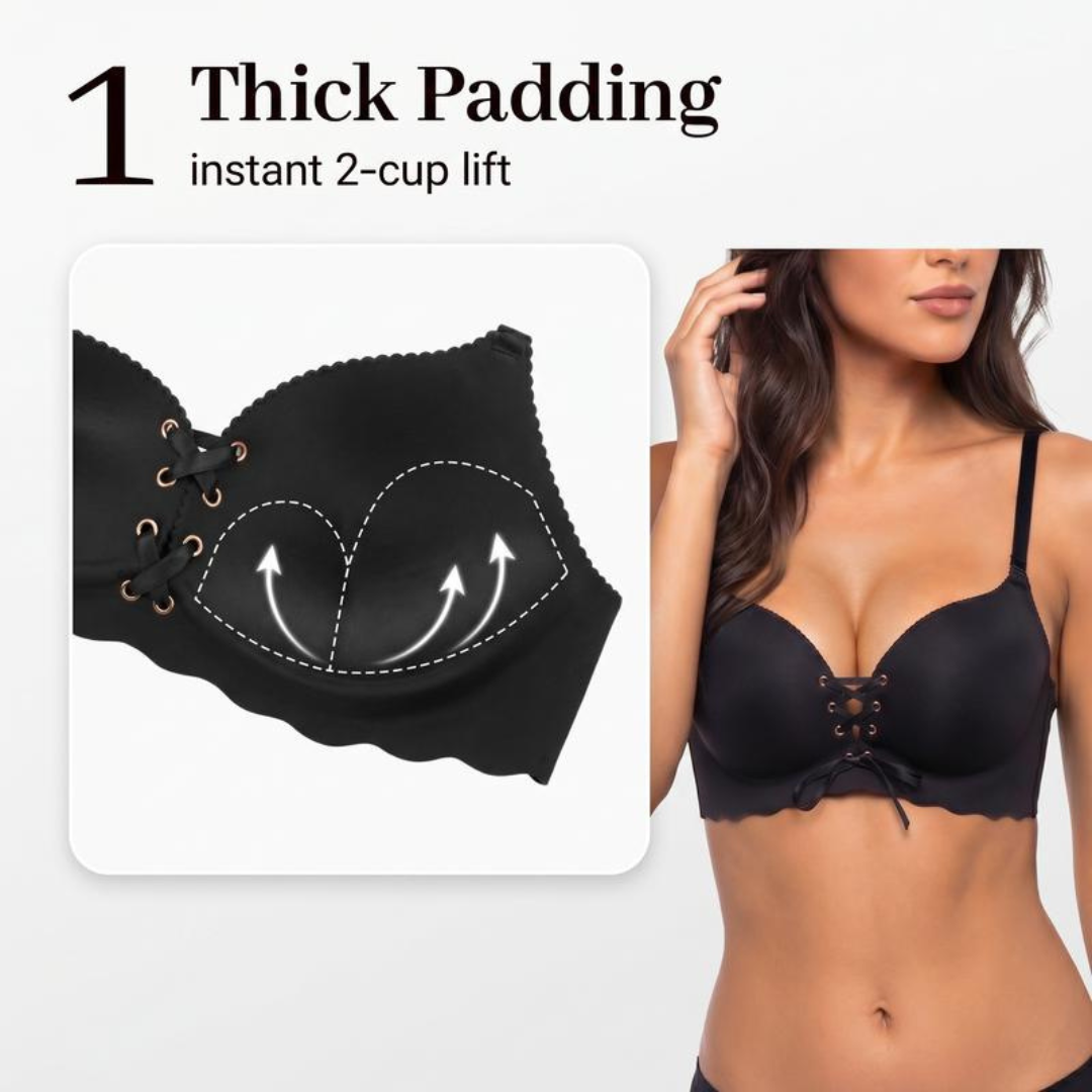Elara® Everyday Double Push-Up Bra