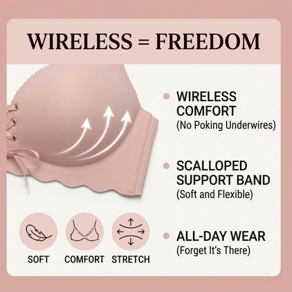 Elara® Everyday Double Push-Up Bra